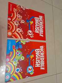 Incredoble English 2 Edition Activity Book + Class Book ZESTAW