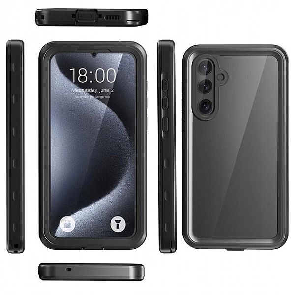 Etui Wodoodporne 360 Braders IP68 do Samsung Galaxy A35/5G Ochrona Bra