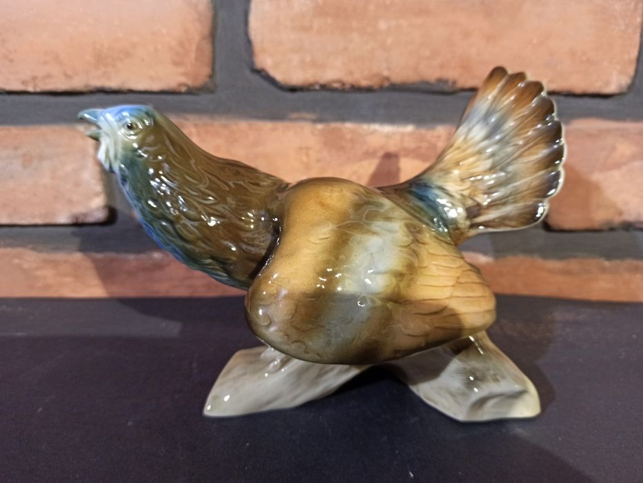 Porcelana Dux ROYAL BOHEMIA Figurka Głuszca