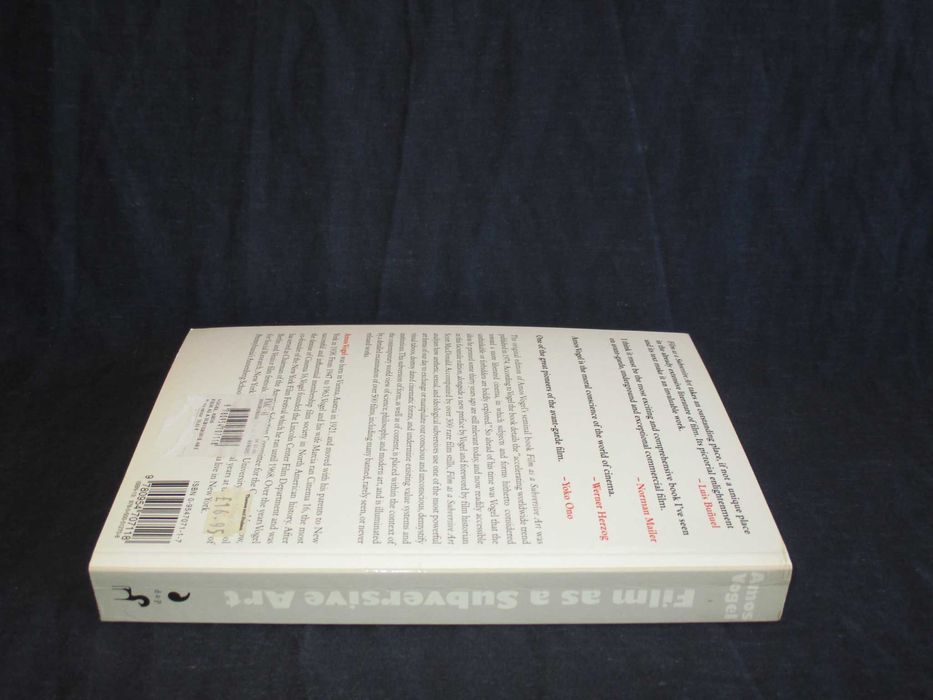 Livro Film as a Subversive Art Amos Vogel