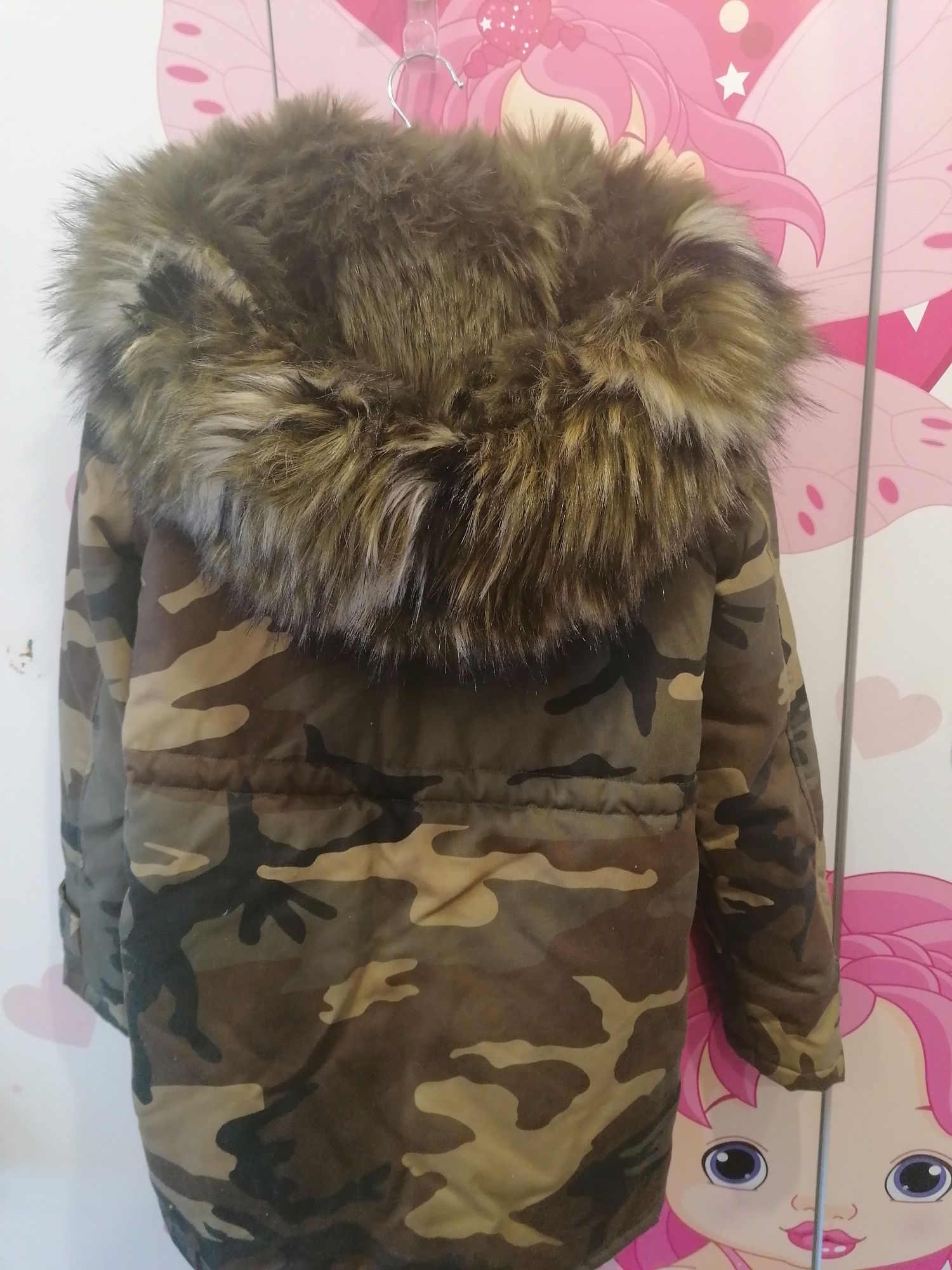 Kurtka moro parka damska S