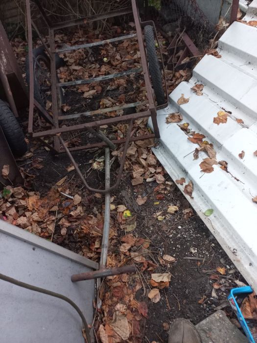 Wózek metalowy transport