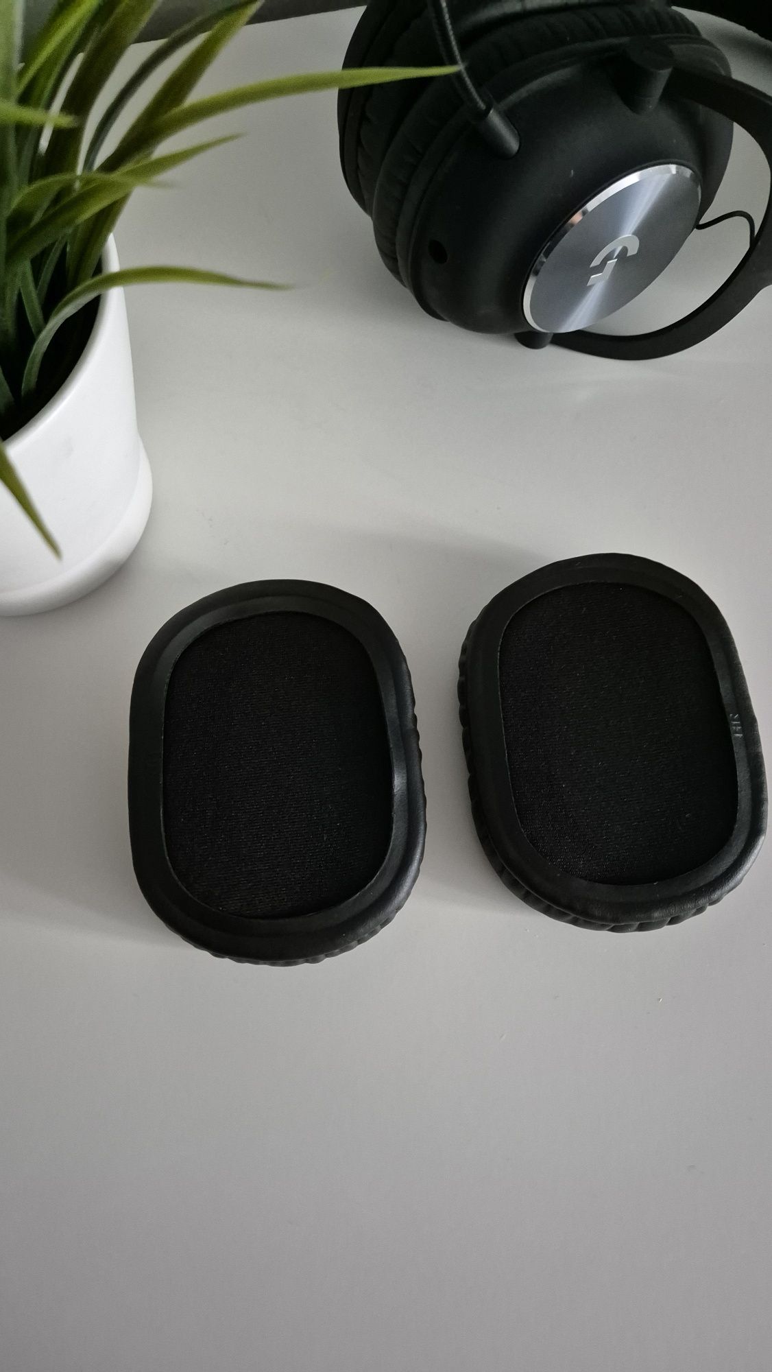 Nowe oryginalne gąbki do słuchawek Logitech Pro Pro:X