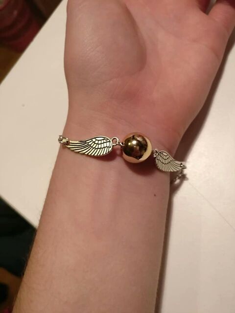 Pulseira Snitch Harry Potter