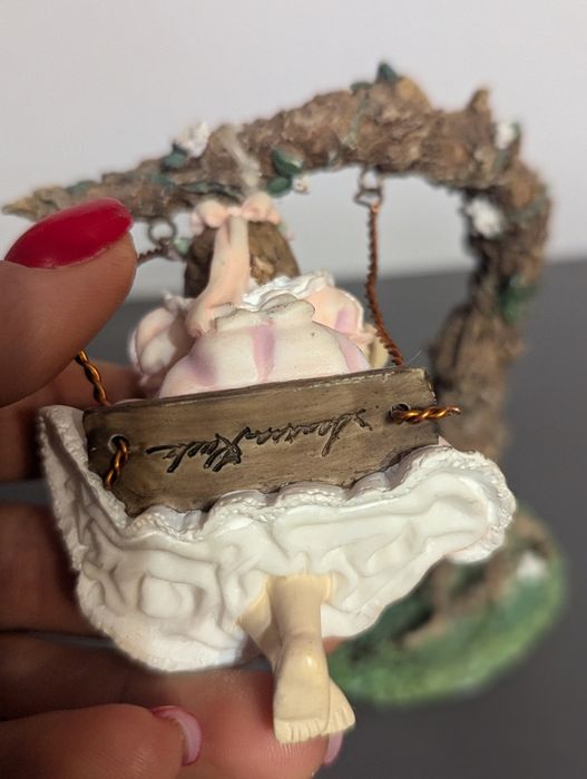 FIgurka Goebel Sandra Kucks 1997 Swings for two