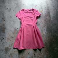 Różowa sukienka Reserved midi rozm. M/38