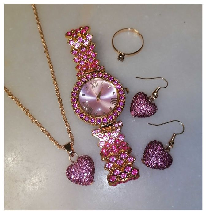 Conjunto de Senhora "Emotion" Rosa (Novo)