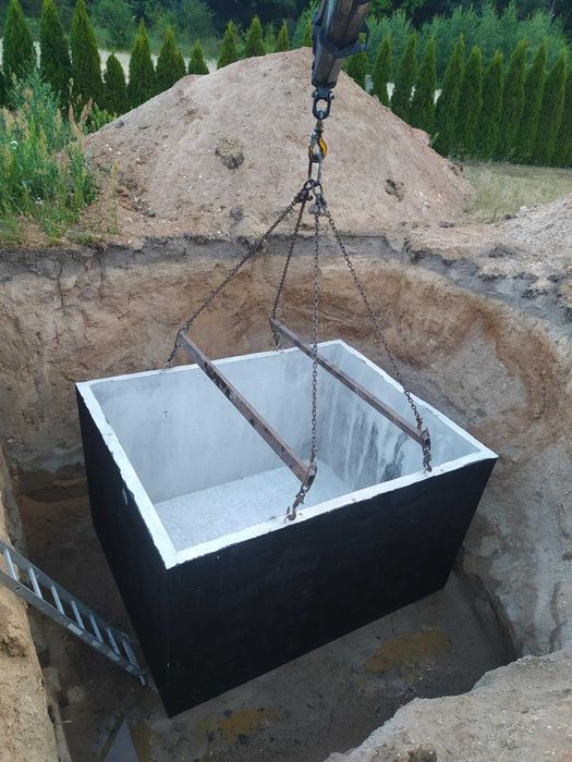Szambo Betonowe 10m3 Zbiornik Betonowy. Kanał Samochodowy