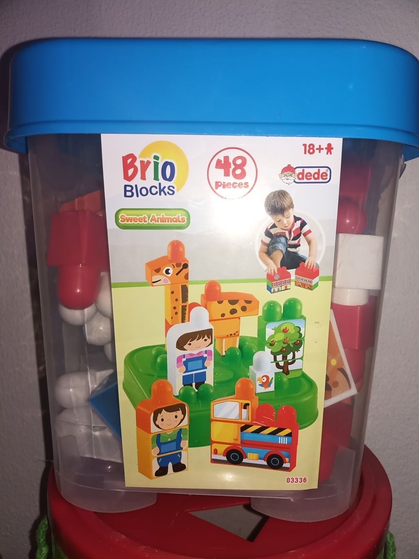 Blocos tipo legos como novos