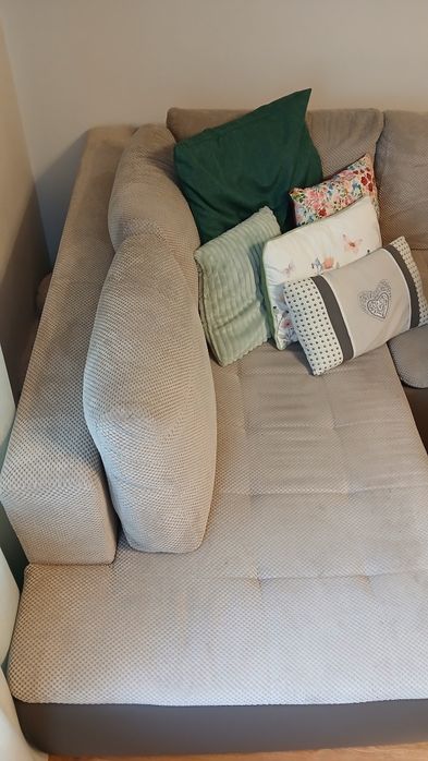 Narożnik U Black Red White Super STAN