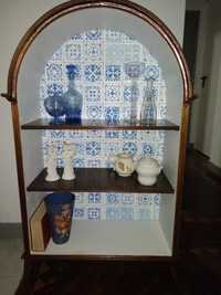 Livreiro/louceiro/estante móvel "azulejo português"