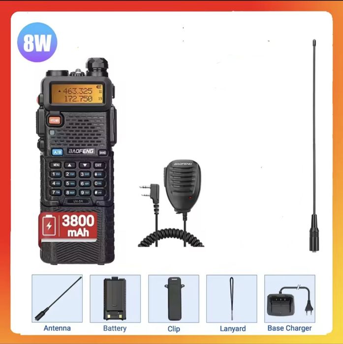 Walkie talkie Baofeng UV 5R