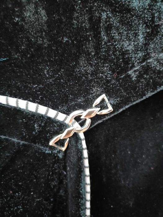 Czarna spódnica aksamitna, r. 38/40