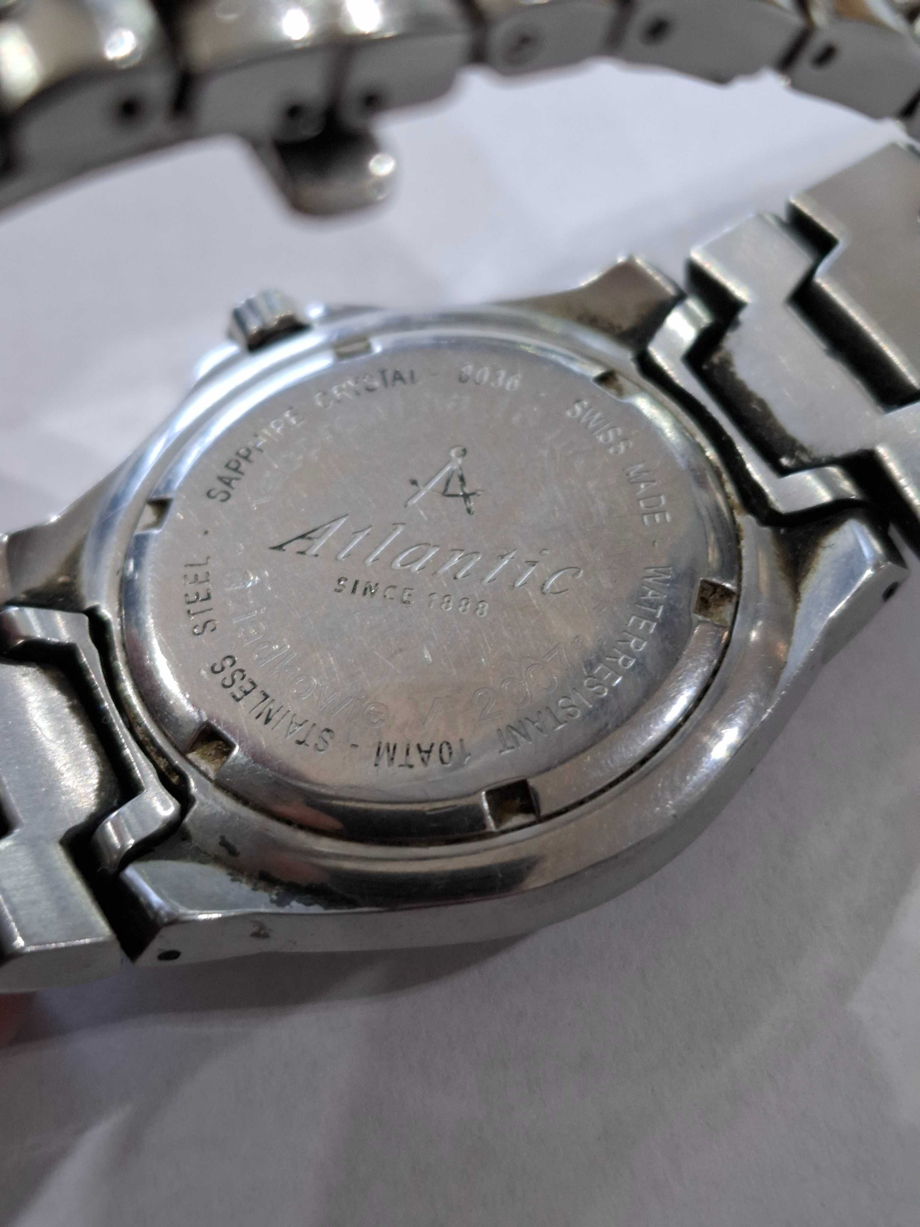 Zegarek męski Atlantic Mariner 8036 srebrny bransoleta