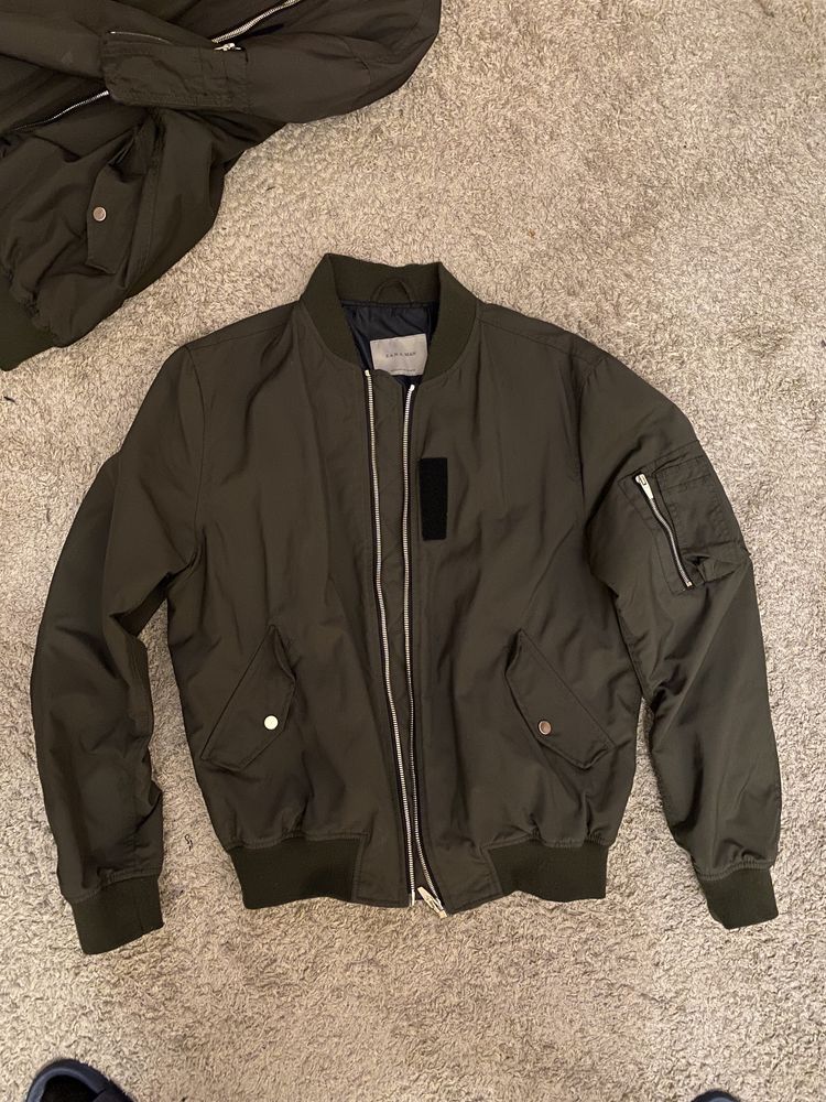 Kurtka bomberka ZARA rozm XL khaki