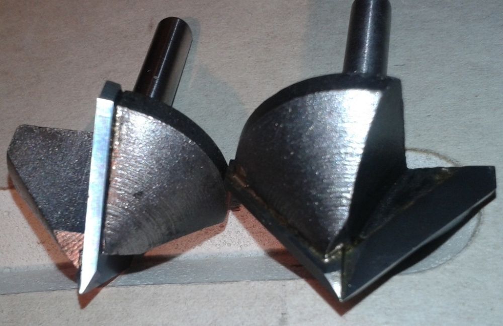 Frez 90 stopni do płyt gk gipsowych. Na wzór festool.