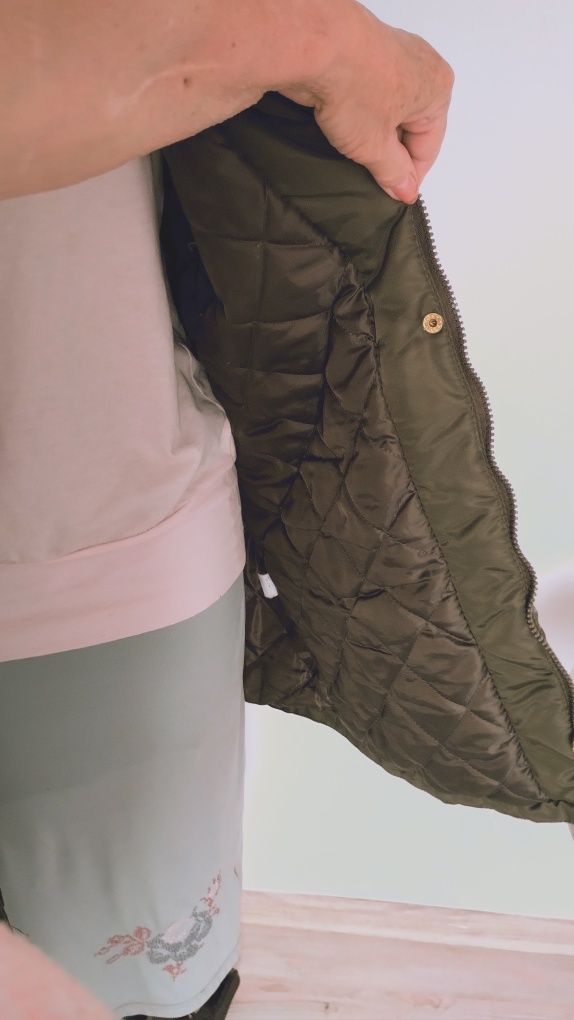 F.George Authentic parka wiosenna, ocieplana r. 14/42