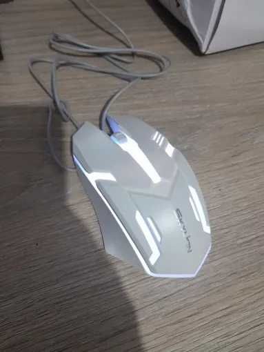 SKYLION F1 podświetlana przewodowa myszka komputerowa (trzy klawisze)