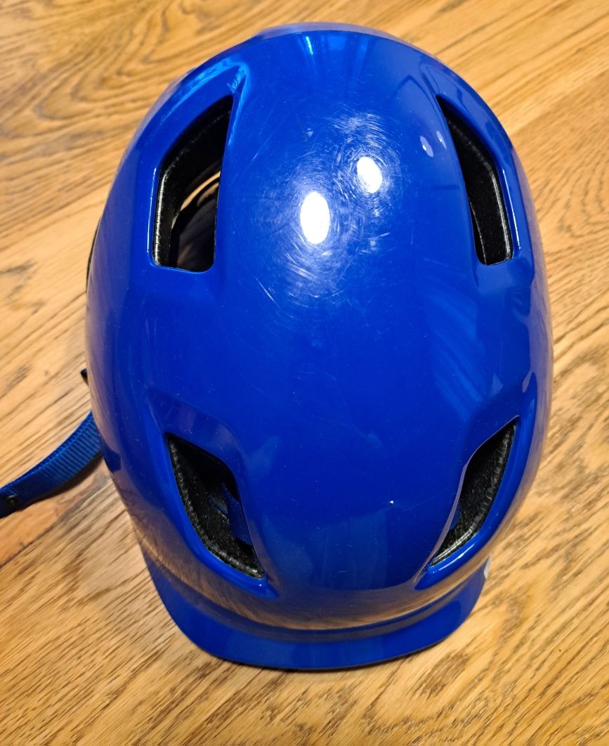 Kask rower rolki btwin  53-56 cm
