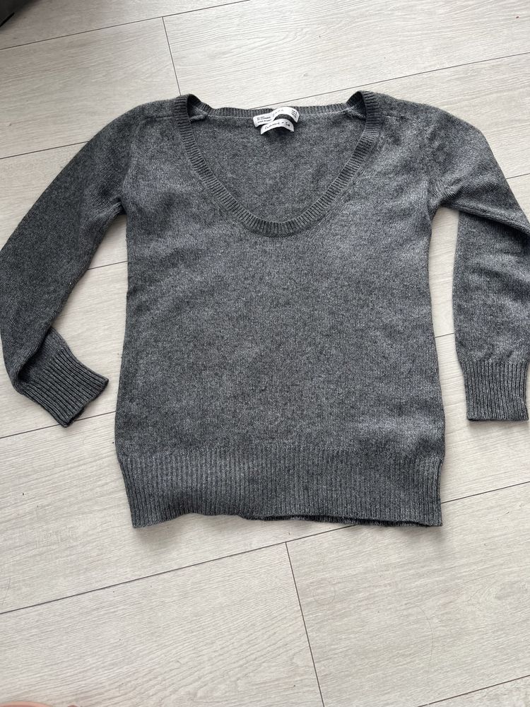 Sweter zara jedwab kaszmir