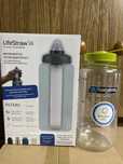 Nowy zestaw Butelka Nalgene 1L + LifeStraw Filter filtrowanie wody
