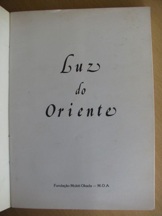 Luz do Oriente Fundação Mokiti Okada