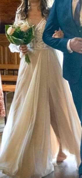 Suknia ślubna w stylu Boho