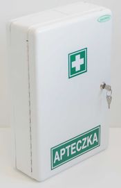 Apteczka pierwszej pomocy duża metalowa PART-MED DIN