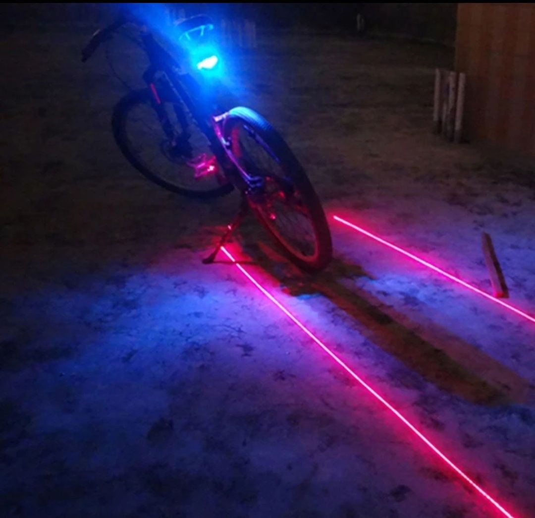Luz led de presença para bicicletas