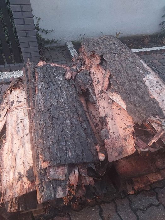 Kora swierkowa gruba.