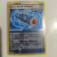 Karta pokemon Rapid Strike Scroll of Swirls