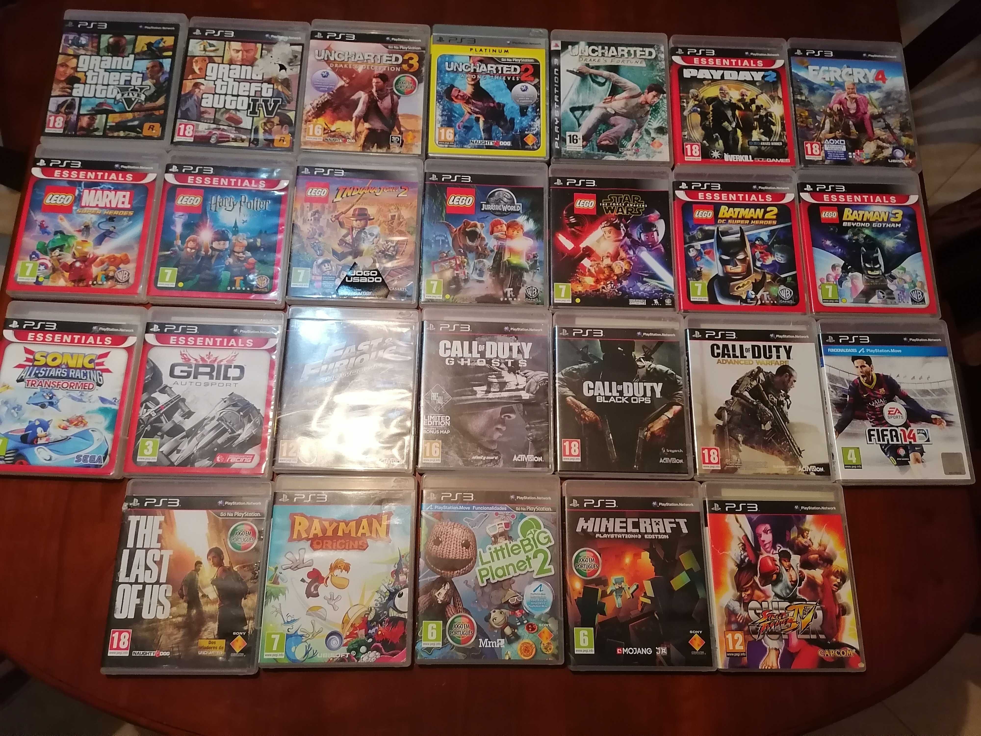 Vendo jogos de PS3 7€ cada.