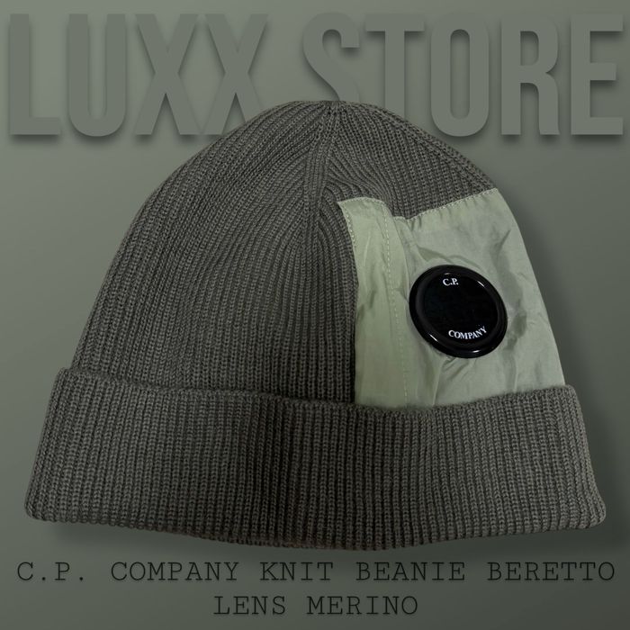 Шапка C.P. Company Lens Merino (cp, сп, сипи компани)