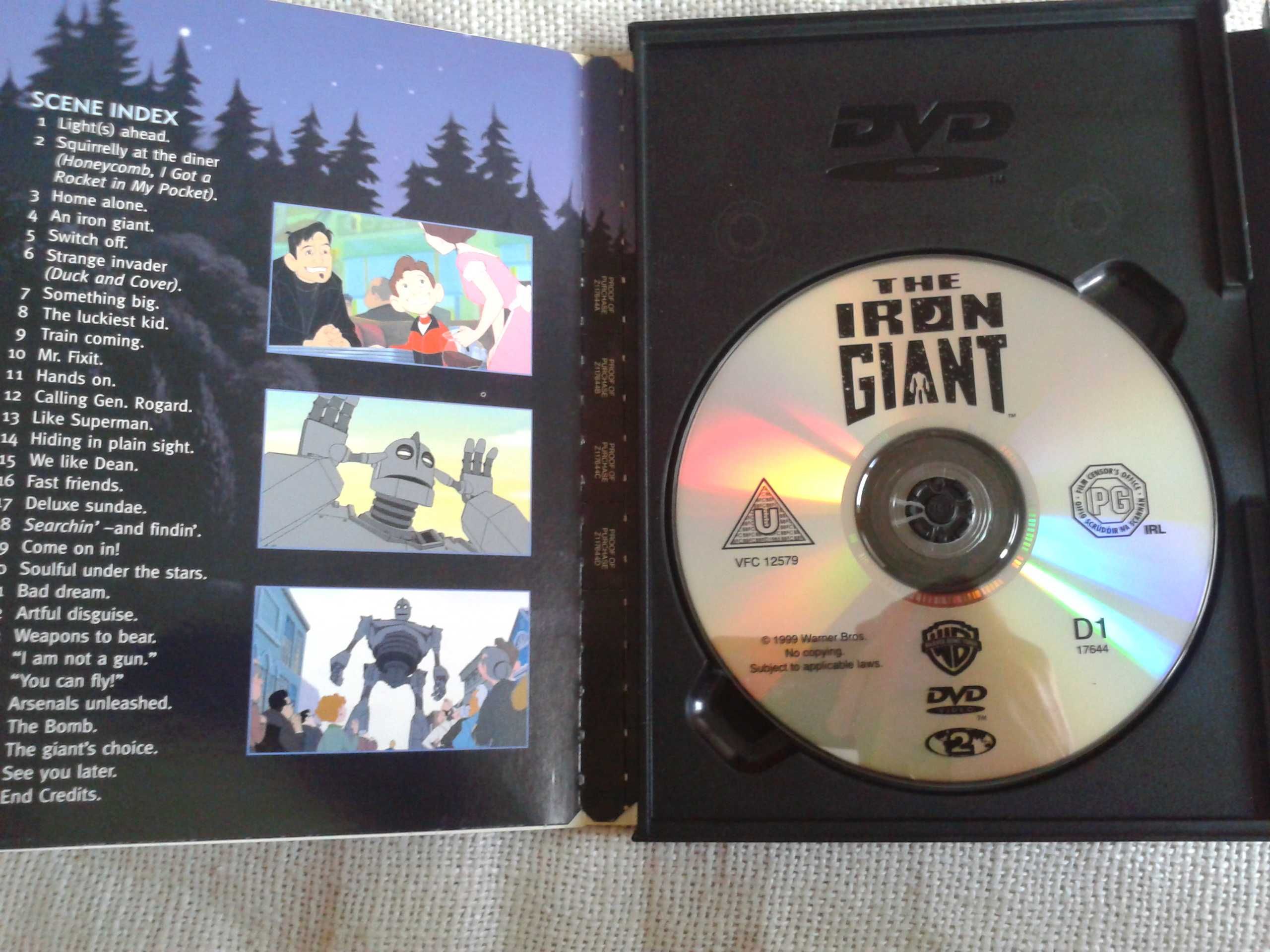 The Iron Giant  DVD