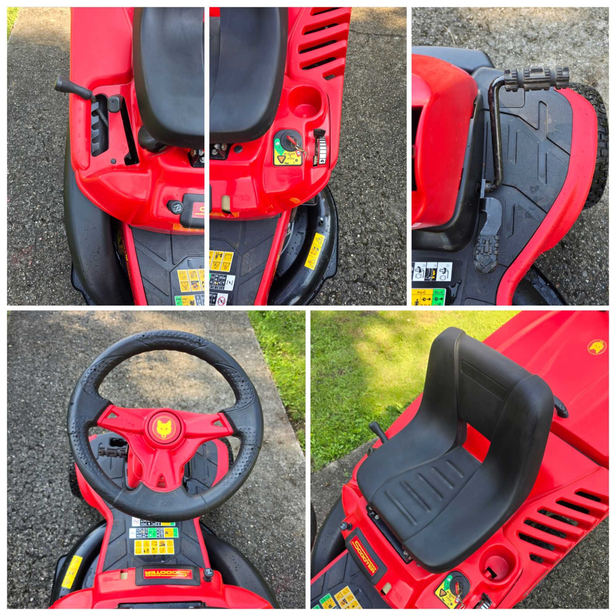 Traktorek kosiarka Wolf Garten Cub Cadet MTD 14KM pompa oleju hydro