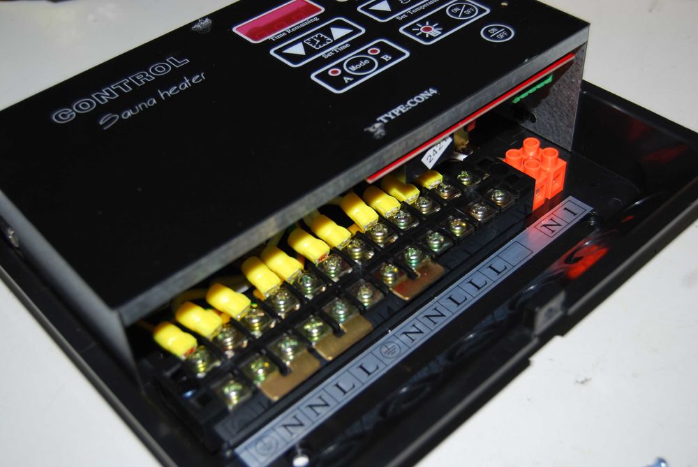Sterownik do sauny zewnętrzny 3–9kW 220–240V