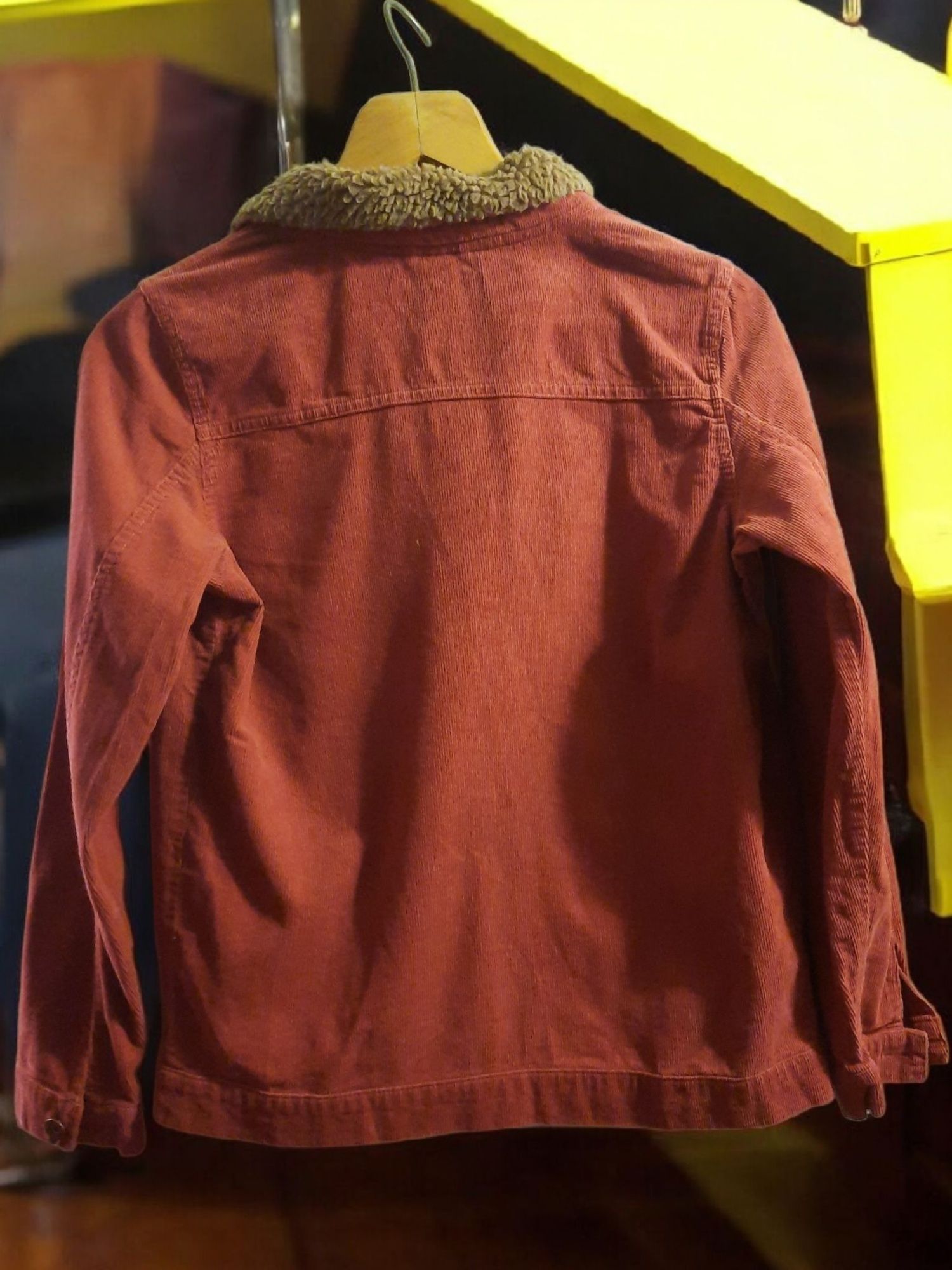 Стильна куртка шерпа мерч Stranger Things Nancy Wheeler  р.XL