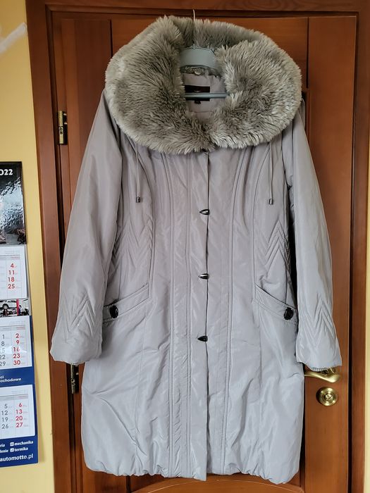 Płaszcz kurtka szara