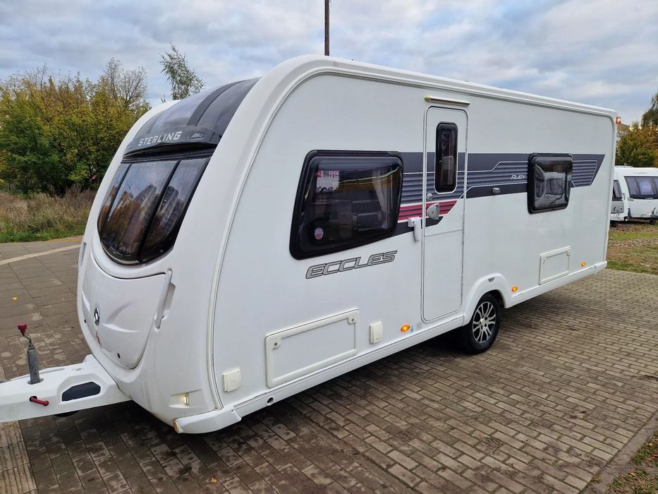 SWIFT Eccles Ruby  LUX Przyczepa 4 osobowa, Dwie Sypialnie, Duża Łazienka, Osobna Kabina