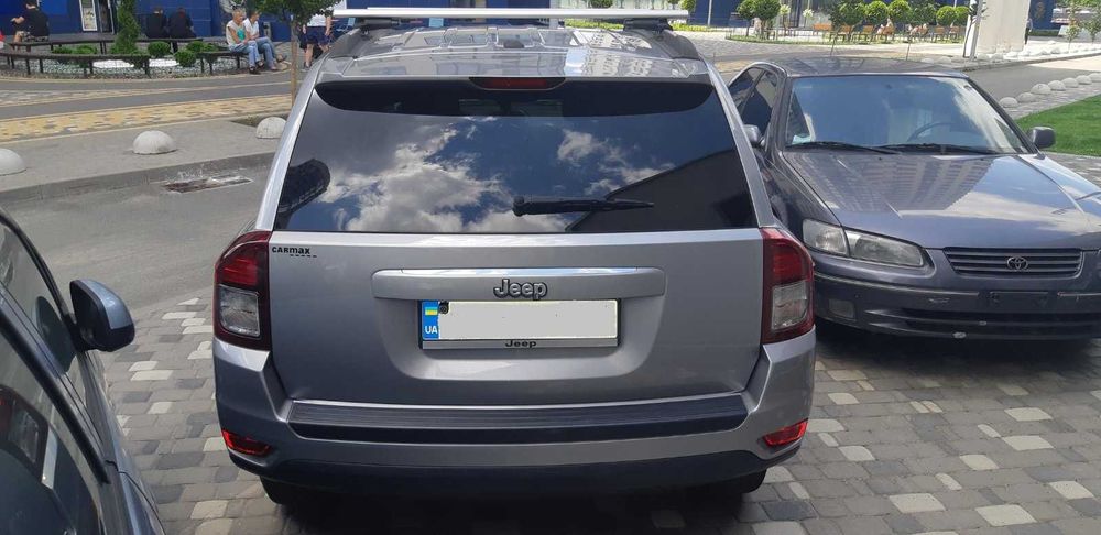 Комплект Аеродинамічніх поперечок  KV5 на рейлінги Jeep Compass