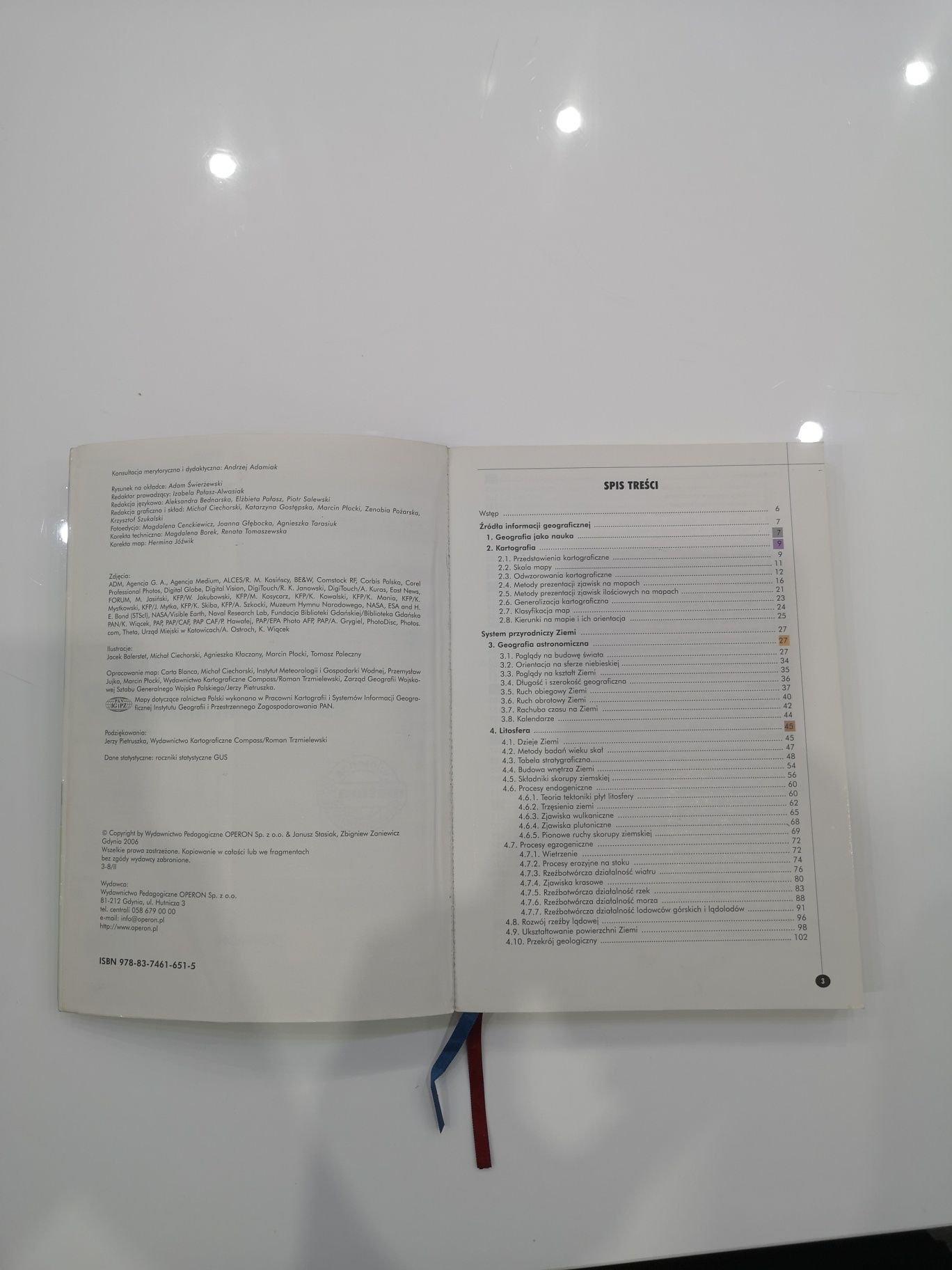 Vademecum maturalne geografia, Operon 2008