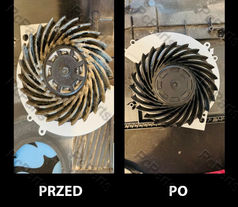 Serwis, czyszczenie konsoli Playstation 4, PS4, XBOX, PTM, Kryonaut