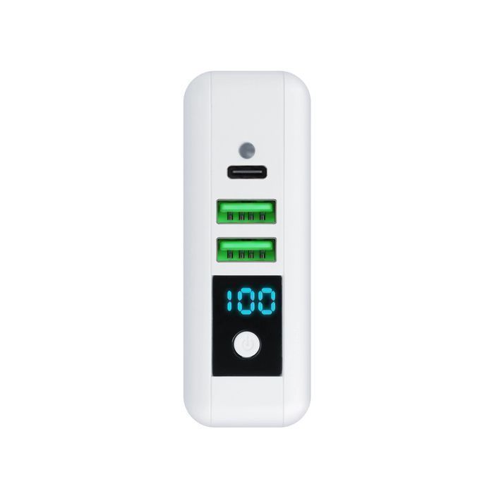 Ładowarka podróżna Forcell 4w1 8000mAh QC3.0 USB-C Powerbank Indukcja