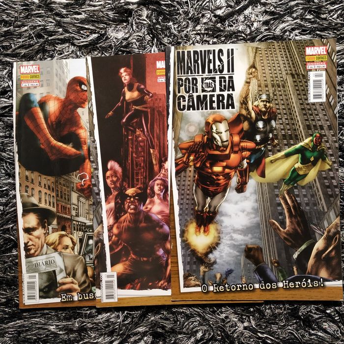 Banda desenhada Marvels ll 2 - Por Trás da Câmera