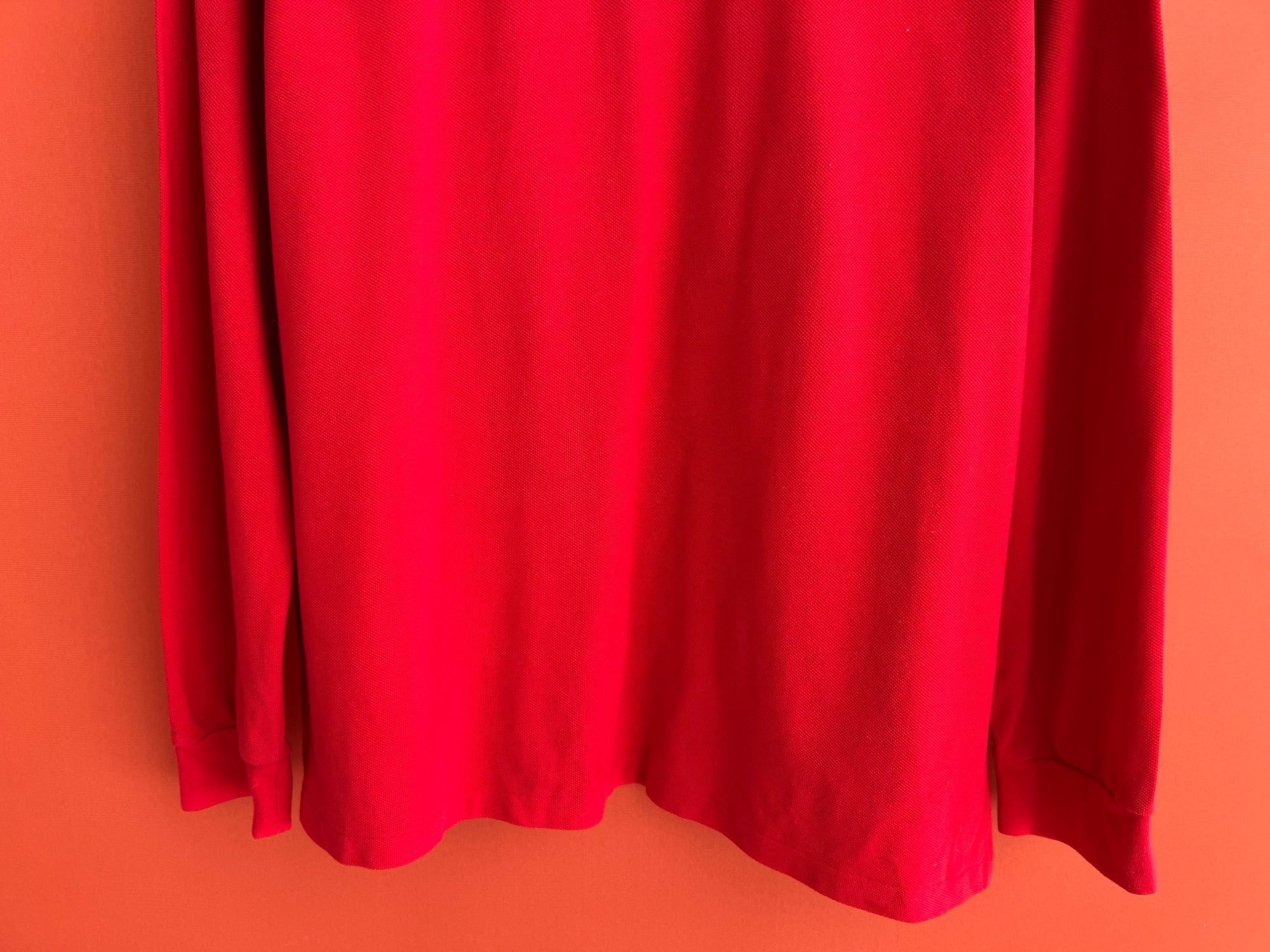 Lacoste оригинал мужская кофта футболка лонгслив поло размер 5 L Б У