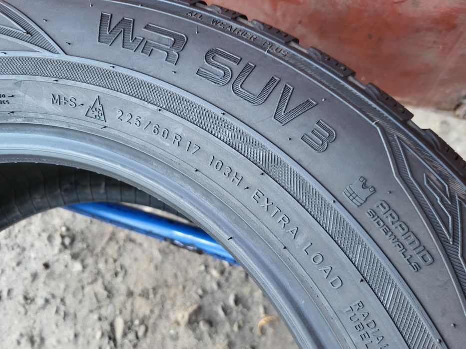 225/60/17 R17 Nokian WR SUV 3 4шт ціна за 1шт шини