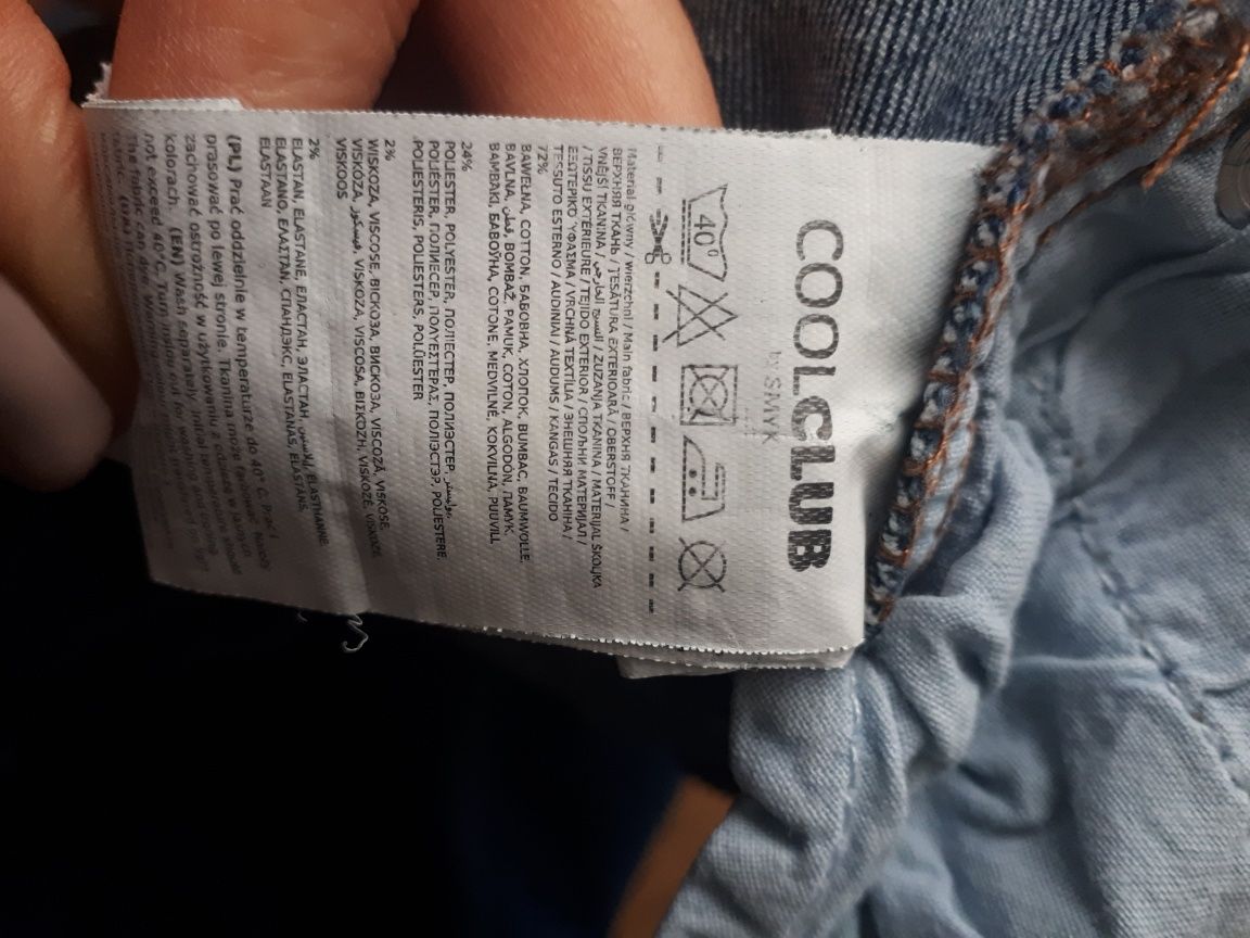 Spodnie jeans chłopiec r. 146