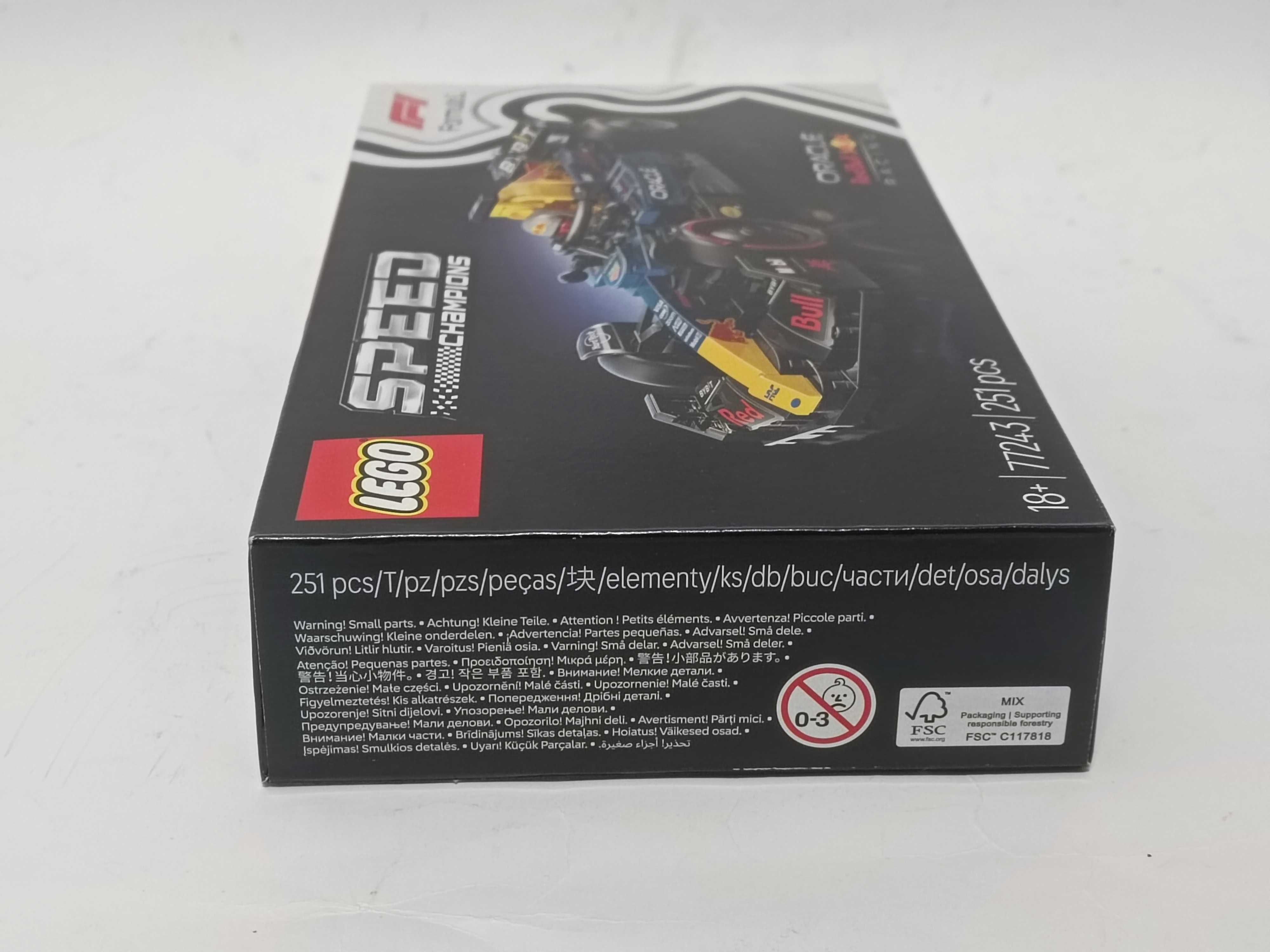 Lego 77243 Speed Champions Oracle Red Bull Rracing RB20 498/06/25s