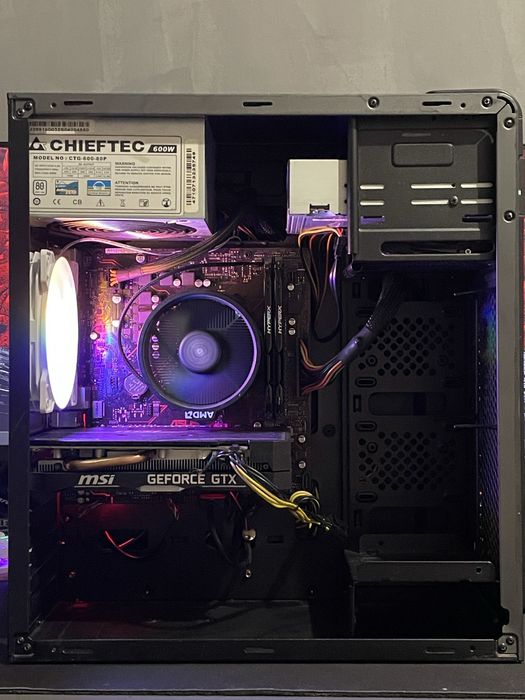 GTX 1660Ti | Ryzen 3 4100 | 32GB DDR4 | 250GB SSD | 600W Ігровий ПК