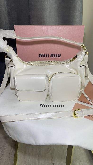 Сумка сумочка Miu Miu Nappa leather Pocket bag